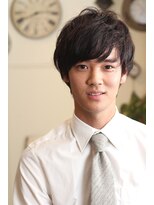 エム 綾瀬店(hair make e6+) 【ON】クセを生かしたツーブロックスタイル