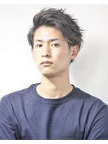 フランクスバーバー アンド ビアークラブ(FRANK'S BARBER and BEER CLUB)&nbsp;クラウドマッシュセミウェットサイドパートショート