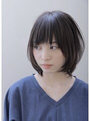 《長野ミディアムランキング1位》横顔美人なウルフカット