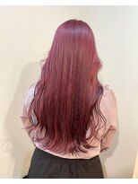 ラべリー 池袋(LOVELEY)&nbsp;ラズベリーピンク　ヘアカラー　池袋