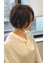 ヘアーアンドアート ルミナ(HAIR&ART LUMINA)&nbsp;20代30代40代◎大人ナチュラルショートボブ【亀井大旗】