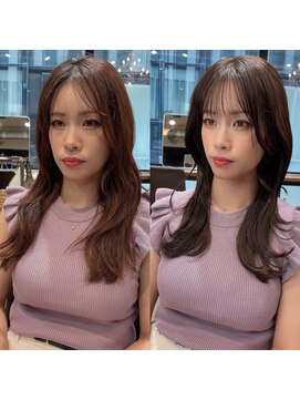 アフロート ギンザ(AFLOAT GINZA) AFLOAT GINZA【仲道 弘泰】前髪作った【before→after】