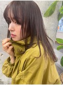 ２０代３０代４０代５０代小顔ミディアム外ハネボブアッシュ