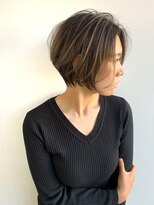 トルネード(TORNADO)&nbsp;前下がりショートボブハイライトn11.24