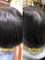 ネオリーブエム(Neolive em;)&nbsp;黒染め落とし　ナチュラルハイライト入りショートボブ☆