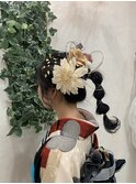 成人式♪オニオンヘアで可愛く♪