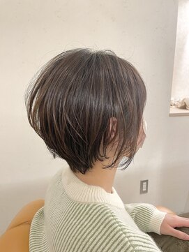 トゥーリ 春日店(tuuli) tuuli☆30代40代ペールベージュ切りっぱなしボブショート　38