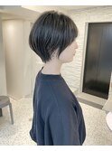 ショートボブ/大人巻き/ぷつっとボブ/ナチュラルモード/銀座駅