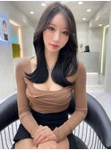 韓国ヘア 韓国くびれ巻きヘア 韓国ロングヘア ロング料金なし