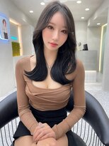 ロンド マーレ 天神大名店(Lond mare) 韓国ヘア 韓国くびれ巻きヘア 韓国ロングヘア ロング料金なし