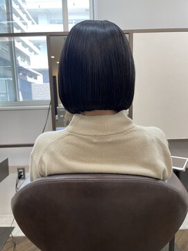 アプシー 三田駅前店(Apsee) 顎ライン丸みボブ◎