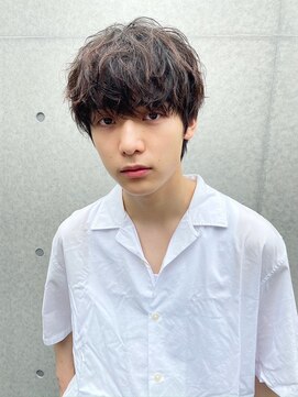 コンティニュー オモテサンドウ(CONTINUE OMOTESANDO) お手入れ簡単!ラフなナチュラルニュアンスパーマメンズカット