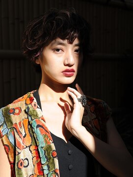 リブロ 三軒茶屋(LIBRO) ファンキー×無造作ショート