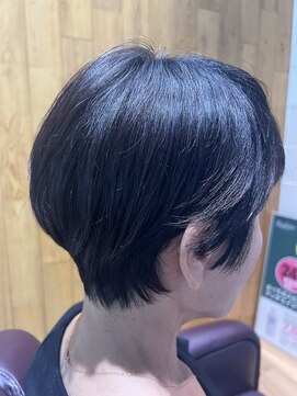 チアー ヘアリラクゼーション(cheer HAIRRELAXATION) ポイントパーマ＋ショートボブ