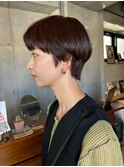重めマッシュショート