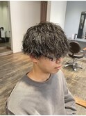 MEN'S HAIR/束間ショート/コンマヘア/ツーブロックマッシュ