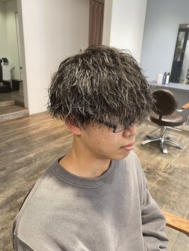 シェノン オム 梅田(CHAINON HOMME) MEN'S HAIR/束間ショート/コンマヘア/ツーブロックマッシュ