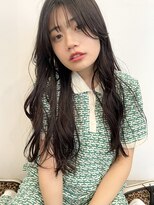 キコ 天神大名西通り店(kico)&nbsp;kico☆カーキベージュ×レイヤーロング×ウェーブパーマ