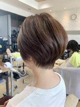ヘア スパ ビューティー エールフォルム(HAIR SPA BEAUTY YELLFORME) 丸みショートボブ