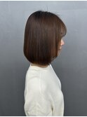 髪質改善サラサラプレミアムストレート大人ガーリー韓国ボブ横浜