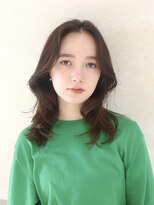 イマイ ケイアウラ(imaii k-aura)&nbsp;ミディアムセンターパート顔まわりレイヤー