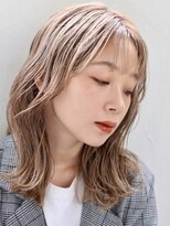 ヘアリゾート粋 トゥジュ 池袋東口店(tujuh) ベージュ/レイヤーカット艶髪20代30代40代