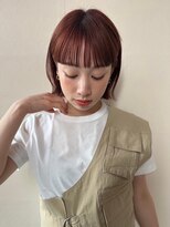 アンバー 池袋(amber)&nbsp;切りっぱなしボブ/ダブルカラー/インナーカラー[池袋駅]