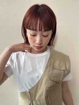 アンバー 池袋(amber) 切りっぱなしボブ/ダブルカラー/インナーカラー[池袋駅]