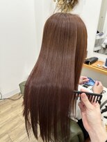 グリーンルームセカンド 結城店(GREEN ROOM. 2nd)&nbsp;シフォンベージュ/髪質改善/縮毛矯正/結城/ナチュラルレイヤー