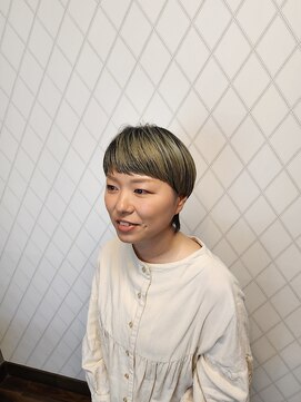 サバ ヘアー スペース(SABA hair space) オシャレマッシュウルフ
