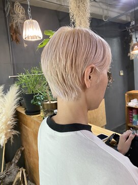 ルーシーバイパム 恵比寿(Lucy by PAM.) ホワイトベージュショート