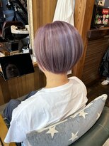 バブルス ヘアー ワークス(Bubbles hair works)&nbsp;ツーブロ女子