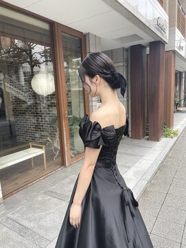 ニコアヘアデザイン(Nicoa hair design) 結婚式の撮影のヘアスタイル