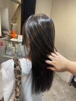 ラフ 難波店(LAFF) #前髪#アンブレラカラー#こなれミディ#イメチェン