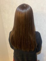 ウィスプ 赤羽店(wisp)&nbsp;自然な輝きの髪質改善うるおう艶髪冬カラー ブラウン#3