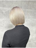 【ブロンド】【ボブ】