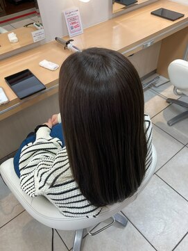 ルージュミュー(ROUGE mieux) ブラウン×ミディアム×髪質改善トリートメント【茗荷谷駅】