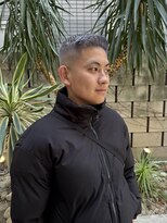 ローグ(Logue)&nbsp;スキンフェード/メンズブリーチ/ダブルカラー/シルバー