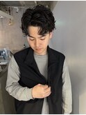 くせっ毛風パーマ