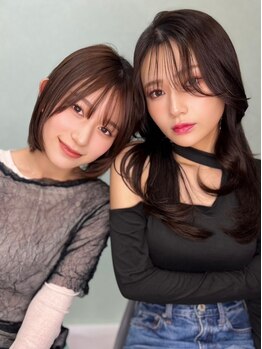 ヘアー アンド ビューティー ザ エフ 西尾店(Hair Beauty the F)の写真/木目調の落ち着いた雰囲気の店内でリラックスしながらキレイに変身☆あなたの"なりたい"を叶えてくれる♪