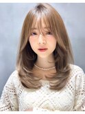 イルミナカラーシャギーカット