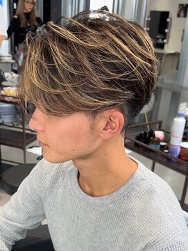 メンズサロン キング 高槻店(Men’s salon K!ng) 波巻きツイストスパイラルパーマ/フェザーパーマ/眉毛/メンズ