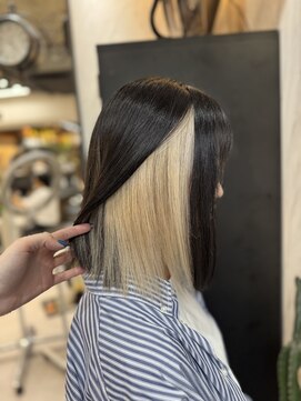 ヴァイス 渋谷店(VAICE) ミルクティーベージュ/インナーカラー/デザインカラー