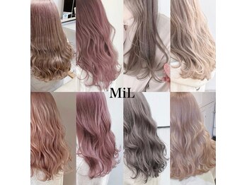 MIL 心斎橋【髪質改善/ブリーチ/ダブルカラー】