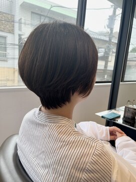 クラップス 弘明寺店(CLAPS) くびれショート×ナチュラルベージュカラー