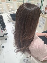 アブニール 我孫子(AVENIR)&nbsp;ロングハイライトカラー【我孫子/TOKIO/ヘッドスパ/髪質改善】