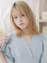 カバーヘア ブリス 戸田公園西口店(COVER HAIR bliss)&nbsp;フレンチカジュアル外ハネカールくびレイヤーa戸田公園20代30代