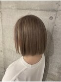 シンプルストレートボブ