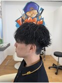 波巻きパーマ/サーフカール