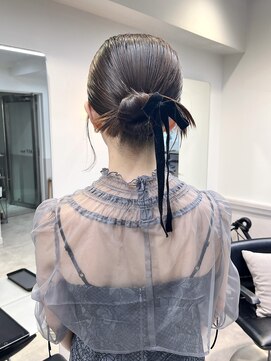 グラフ 銀座(GRAFF) お呼ばれヘア/カチモリ/タイトアレンジ